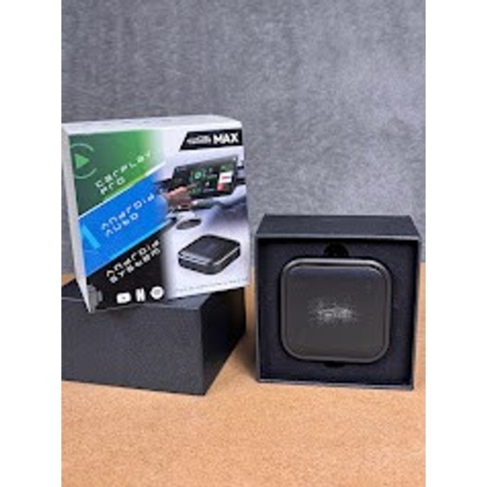 Timeknow Android Box Max‎ R607 Wireless CarPlay Android Auto Adapter Iron Gray
